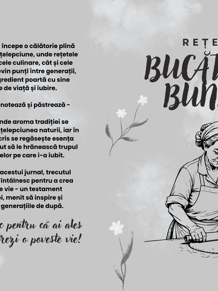 Rețete din bucătăria bunicii (tipărit / digital)